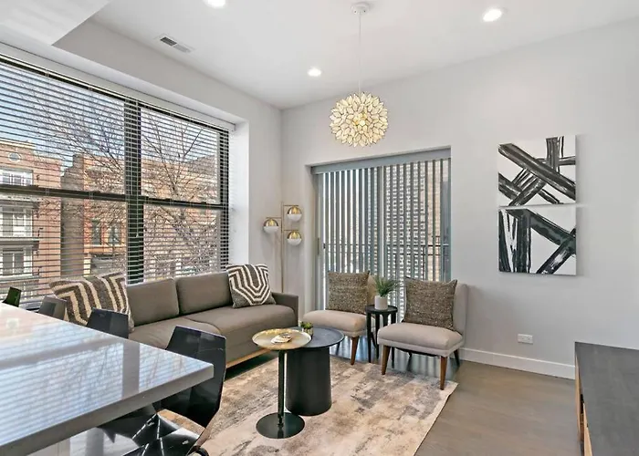 Apartamento Cozy & Modern 3br - Division 201w 301w Rep Chicago