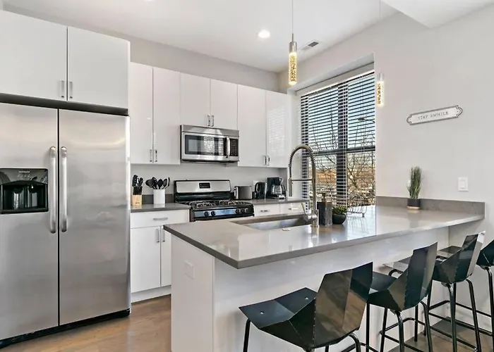 Cozy & Modern 3br - Division 201w 301w Rep Apartamento Chicago